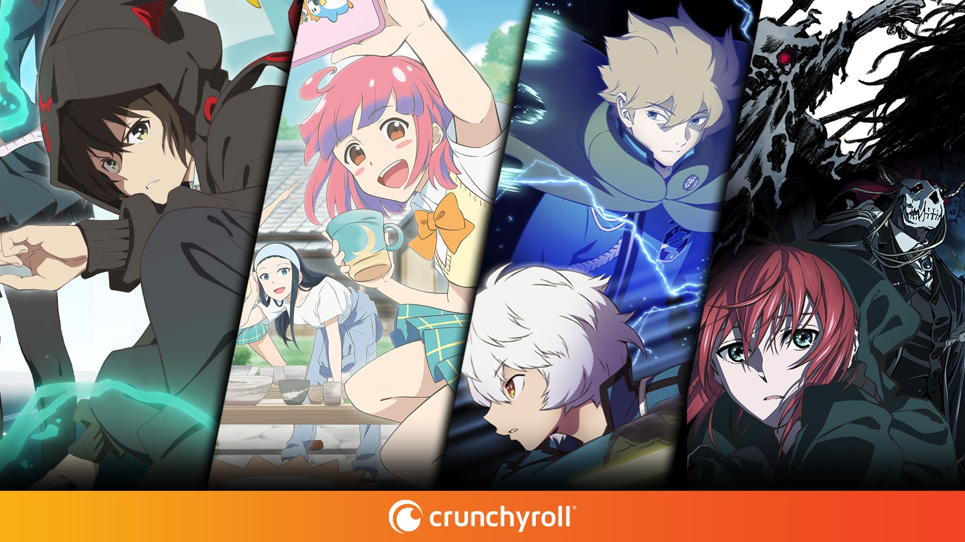  Crunchyroll anuncia cinco novos animes para a  temporada de abril