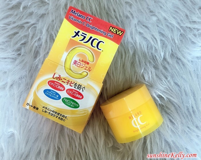 Sunshine Kelly Beauty Fashion Lifestyle Travel Fitness Review Melano Cc Vitamin Brightening Gel Is Suitable For Dry Skin User Or Not
