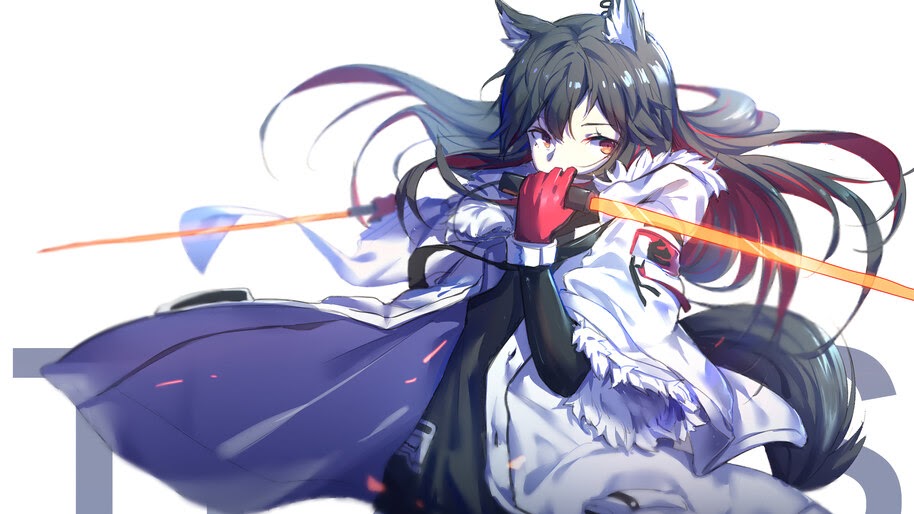 Arknights, Texas, Anime, Girl, 4K, #6.496