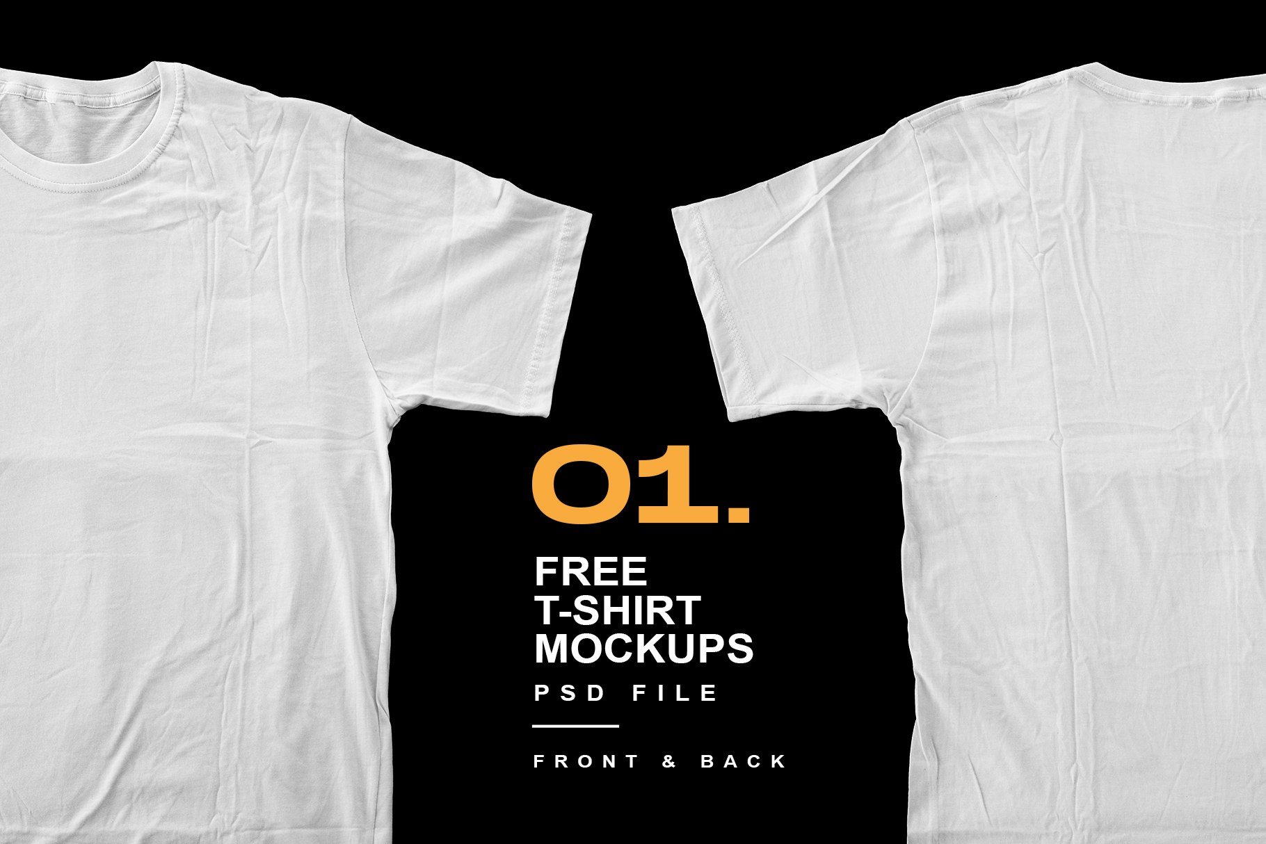 Download Free Download T-Shirt Mockups Design - PSD File