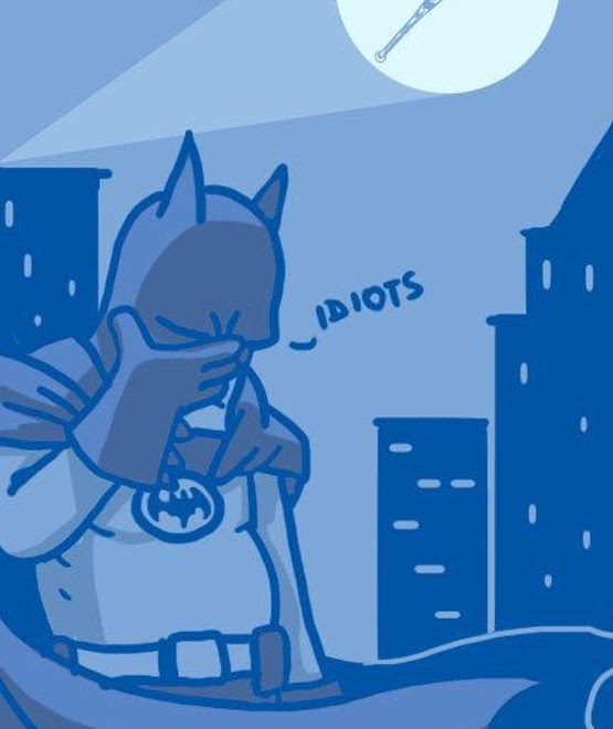Photo : そうだ、バットマンを呼ぼう… ! !