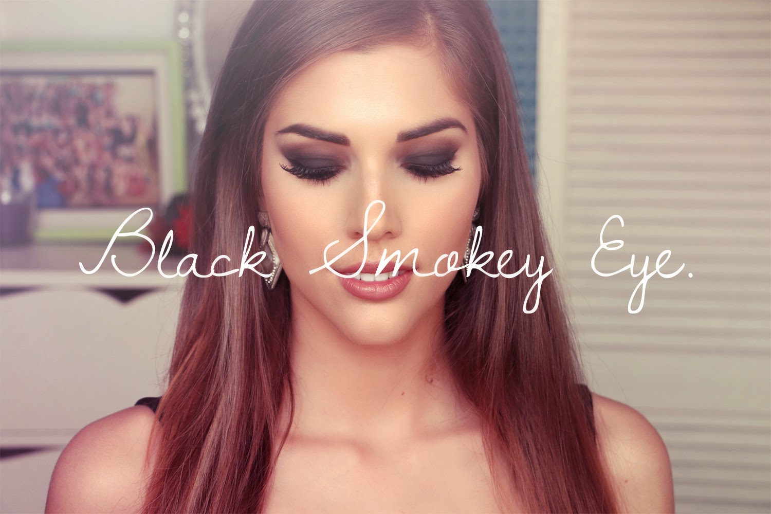 1500px x 1000px - â™¥ Katerina Beauty Blog | Beauty, Fashion & Life â™¥: Makeup of the Night |  Black Smokey Eye