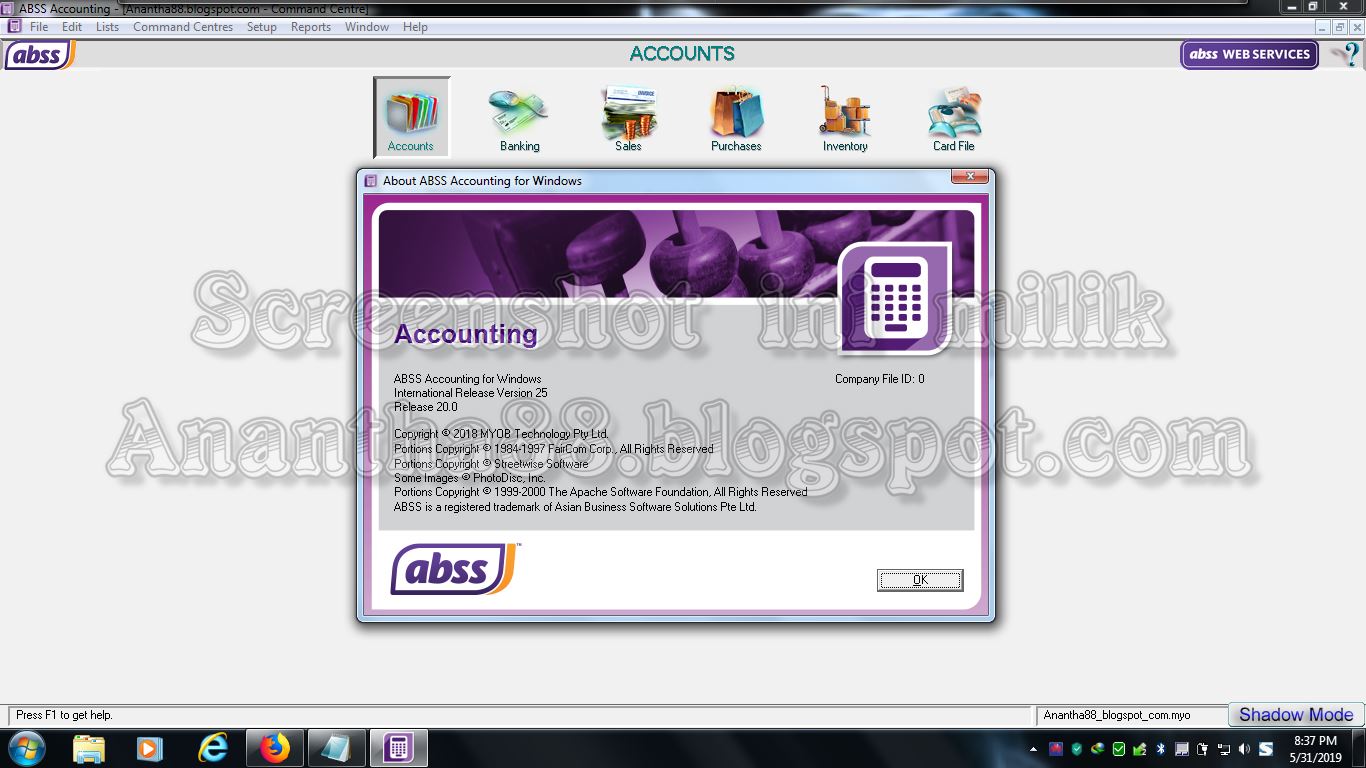 Anantha.blogspot.com: ABSS ACCOUNTING 25.0 FULL VERSION Anantha.blogspot.com: ABSS ACCOUNTING 25.0 FULL VERSION
