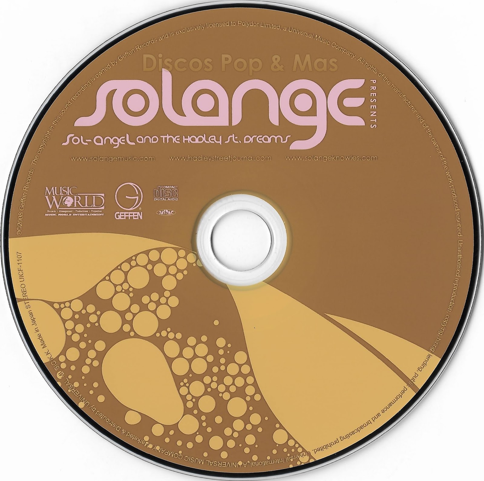 Discos Pop & Mas Solange SolAngel