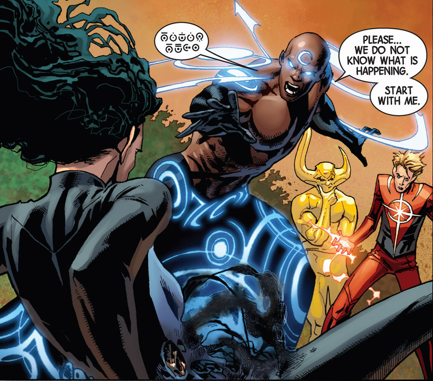 Myrmonden's window: Avengers 9. Full Translation of The Alien Language ...