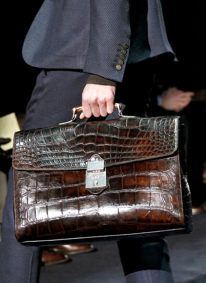 Fashion & Lifestyle: Gucci Bags Fall 2012 Menswear