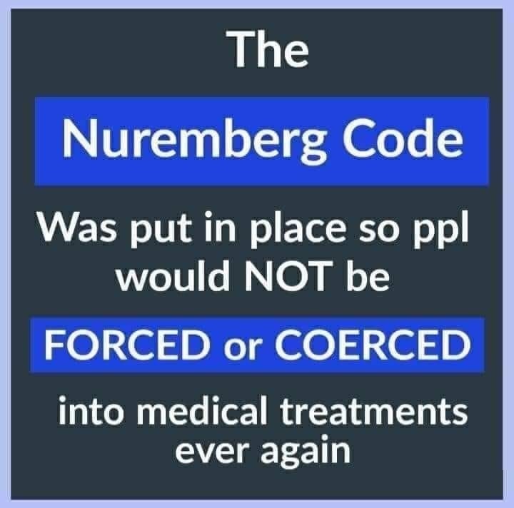 Politically Incorrect Canadian The Nuremberg Code