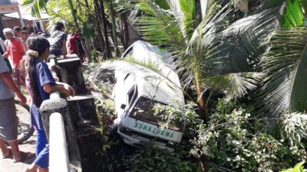 Ambulance Kecelakaan, Tiga Paramedis Luka-luka: Kepala Puskesmas, Ambulance Sudah Tak Layak Jalan