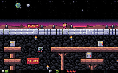 Crystal Caves Hd Game Screenshot 1