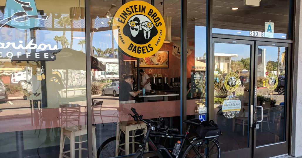 Bagel Rides Einstein Bros, Midway District