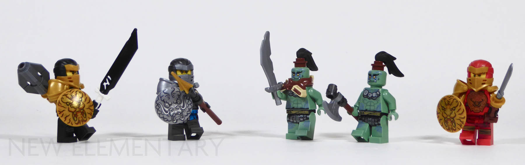 LEGO NINJAGO review 71720 Fire Stone Mech New Elementary