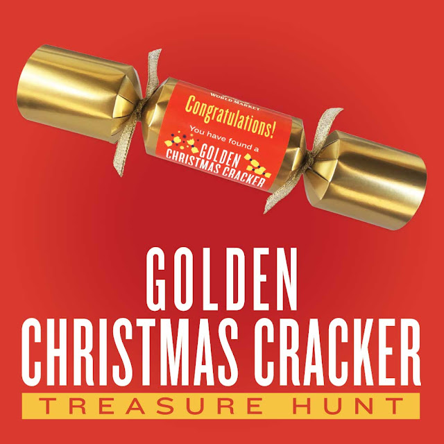 Visit Cost Plus World Market to Search for the Golden Christmas Cracker