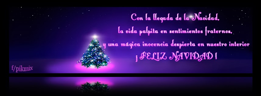 Pik-Mix: Portada para Facebook • Feliz Navidad