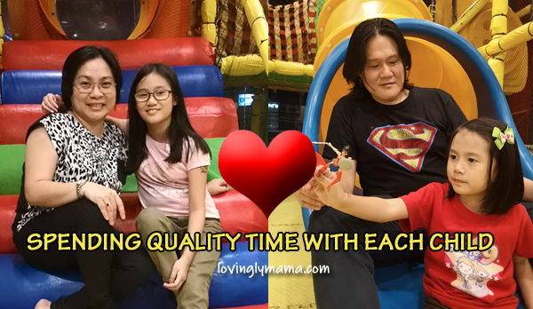 quality time with each child - Bacolod mommy blogger - parenting - motherhood - Jollibee - mother and daughter - father and daughter relationship - family relationships - family meals