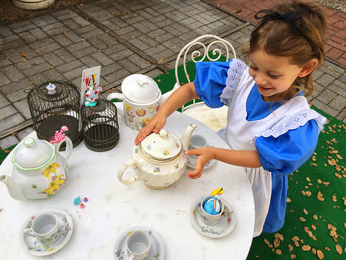 Alice in Wonderland tea party