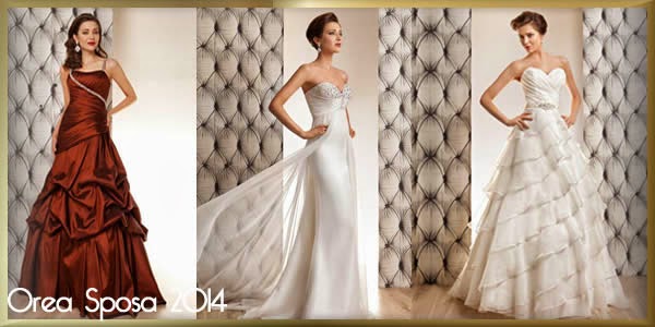 Orea Sposa 2014, des robes d’un style délicat et sensuel...