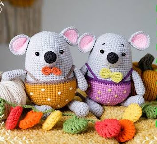 PATRON GRATIS RATON AMIGURUMI 44583