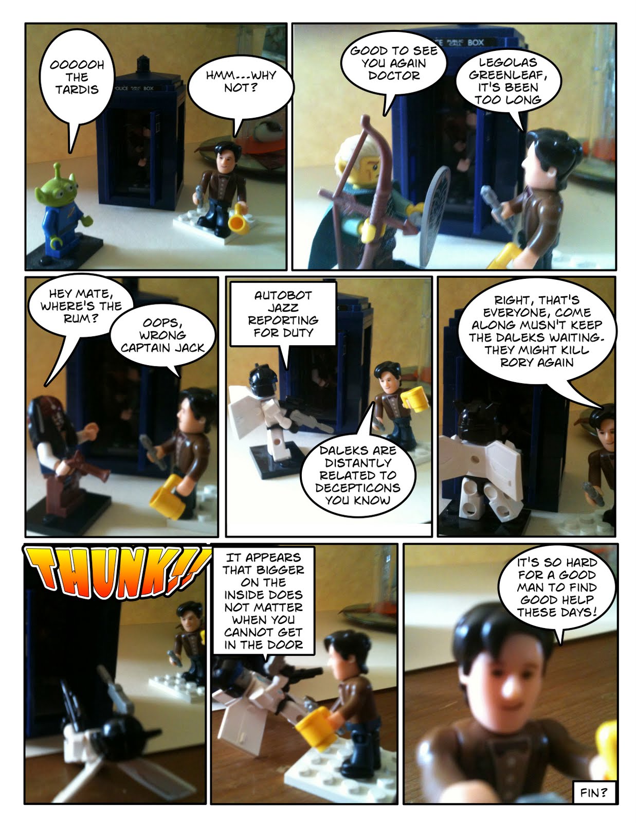 The Budget Collector My FIRST Comic Strip