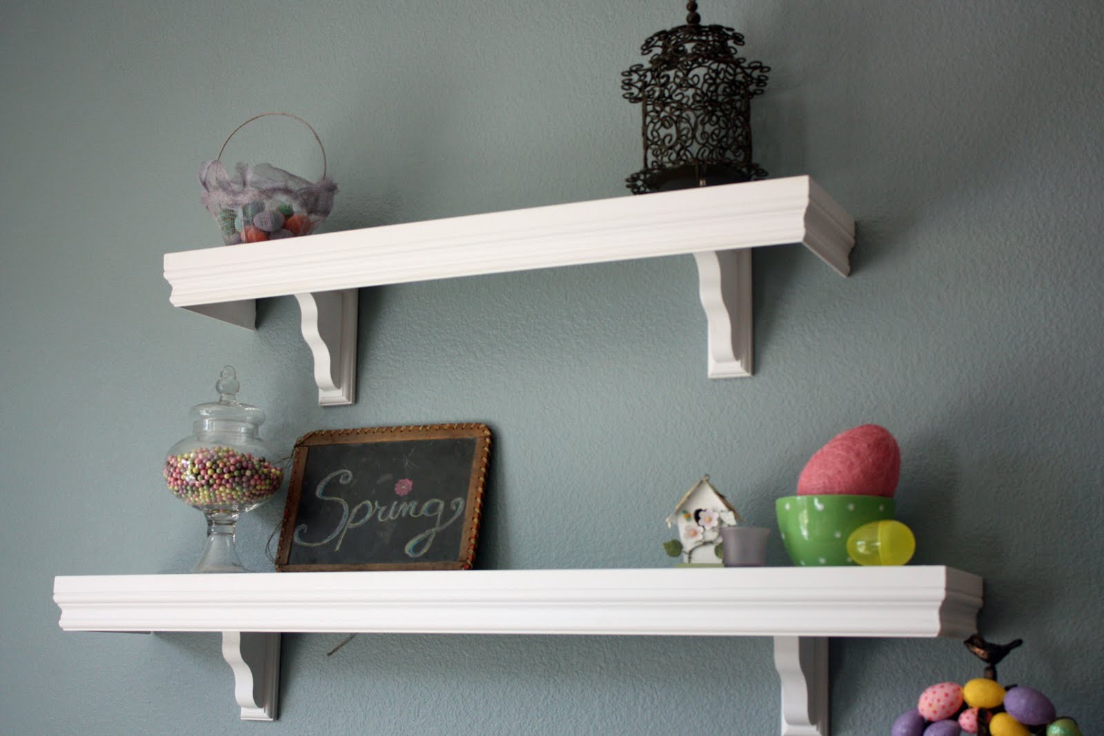 Simply Us DIY Chunky Shelves