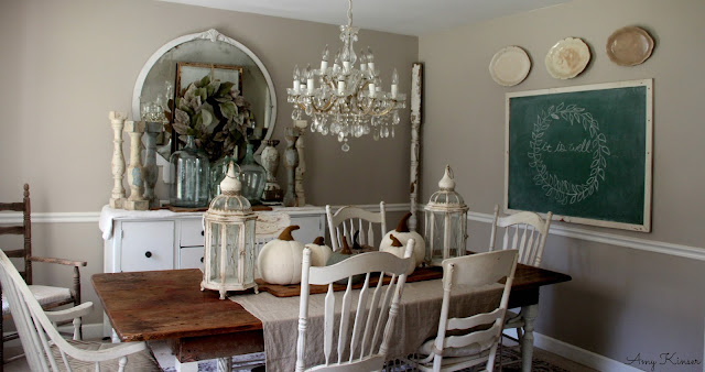 Our Fall Dining Room