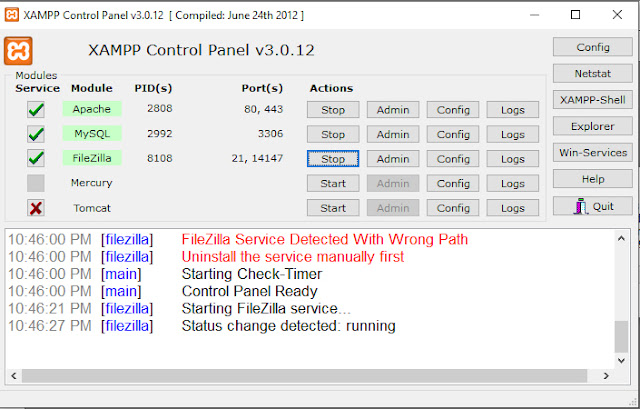 Cara Membuat Database di Xampp Control – Pusat Belajar Tutorial