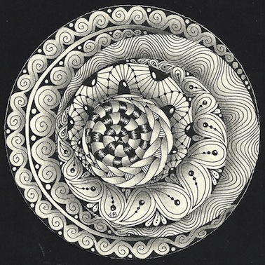 Enthusiastic Artist: Creating asymmetrical mandalas