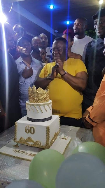 Amazing! Check Out Photos From Mr Ibu’s 60th Birthday Celebrating Party