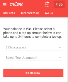 mCENT iNDIA BEST FREE RECHARGE GIVING APP mcent-free-recharge-giving-APP