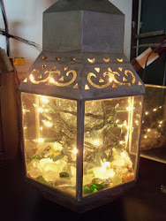 lantern paper twinkle glass diy wax lights string frosted inside christmas water bottle around pier put things twinkly plastic going