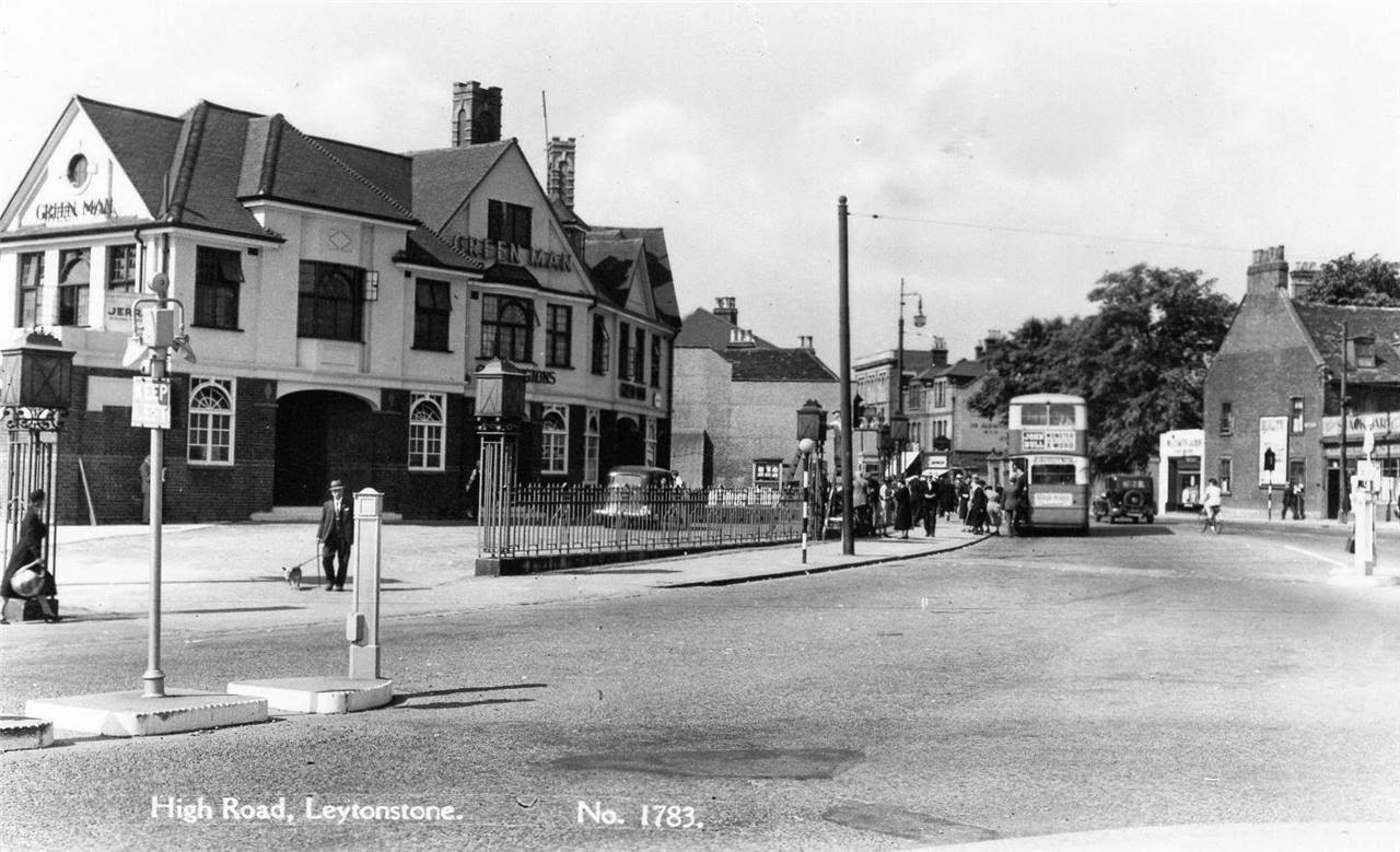 Bowlzee's Little Eye The Green Man Leytonstone Now and Then.