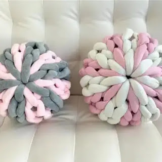Cojín a Crochet Cojín a Crochet
