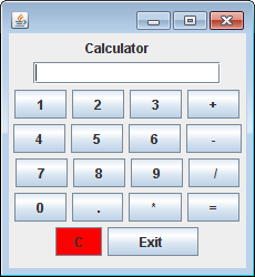 Gorakh Blogs: Simple GUI Calculator in Java