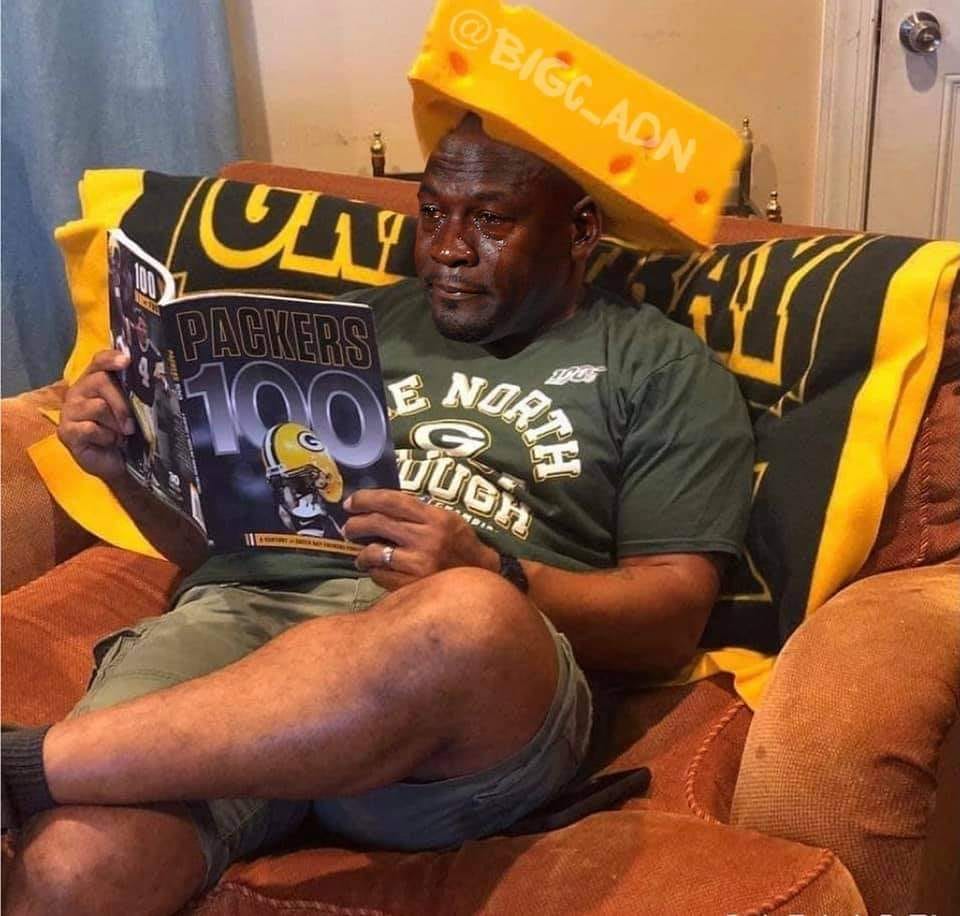 Packers Crying MJ