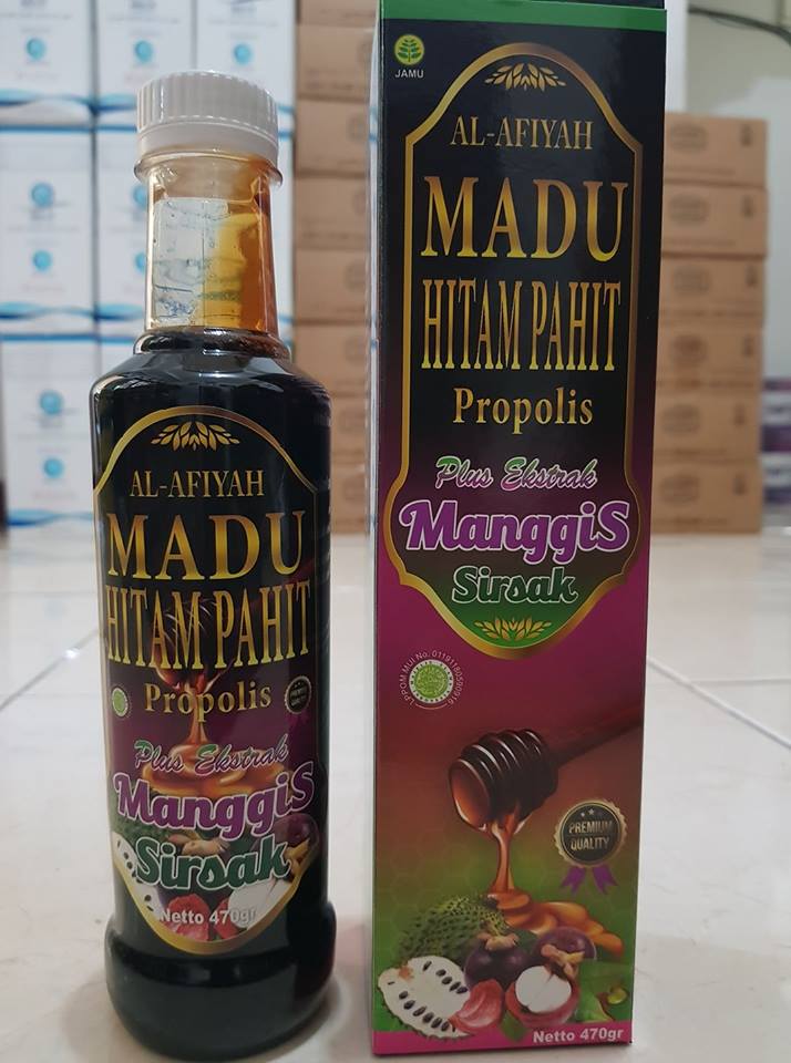 Madu Hitam Pahit Propolis Plus Ekstrak Manggis Sirsak Madu Hitam Pahit Propolis Plus Ekstrak Manggis Sirsak