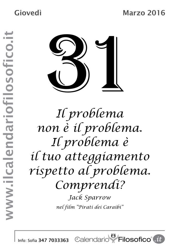 Eolie news La frase del giorno (dal Calendario Filosofico)