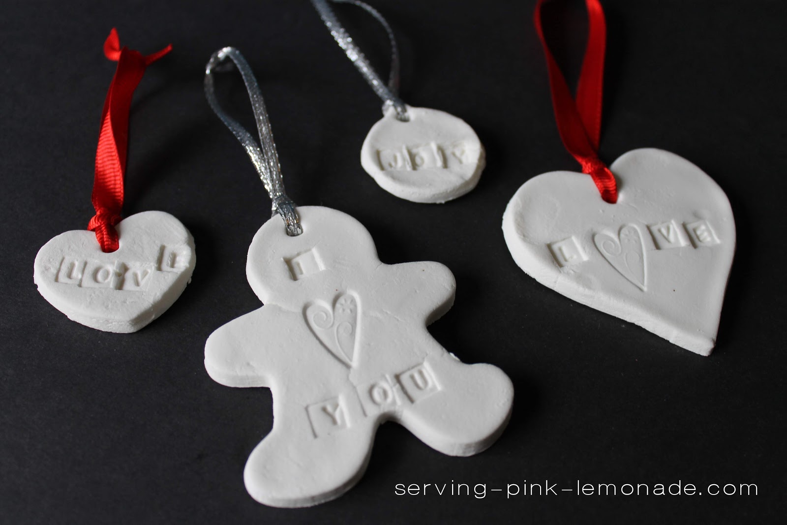 Serving Pink Lemonade: Gifts Kids Can Make: Baking Soda Oranments