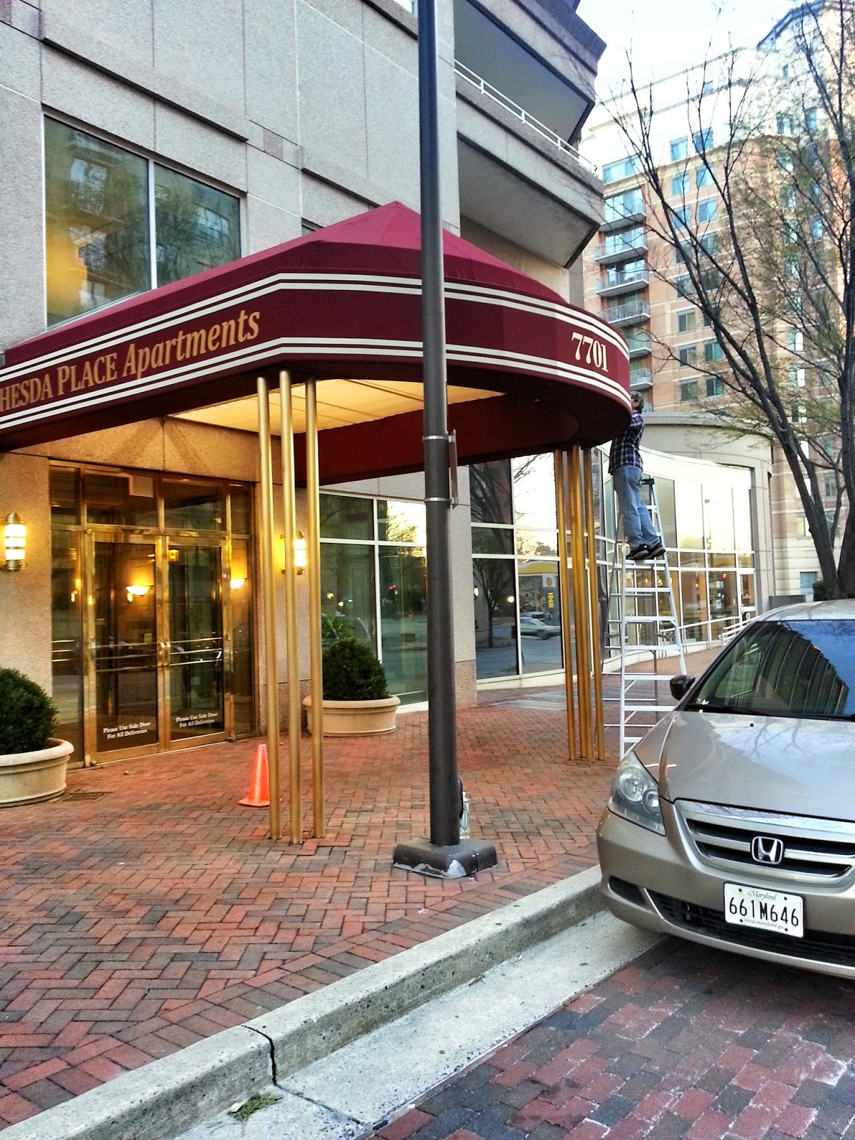 Robert Dyer Bethesda Row Bethesda Place apartments upgrades entrance