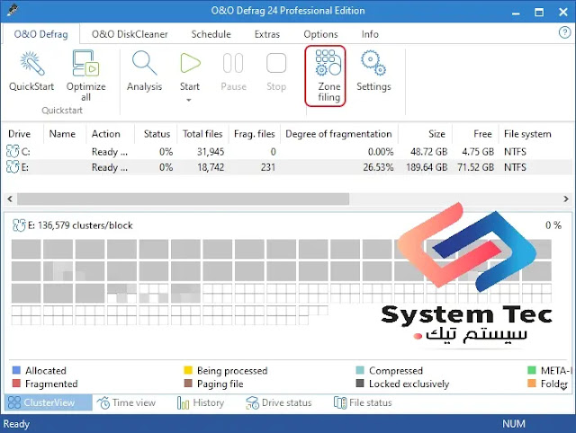 برنامج o&o defrag إجعل جهاز الكمبيوتر أسرع وحل مشكلة تهنيج الكمبيوتر برنامج o&o defrag إجعل جهاز الكمبيوتر أسرع وحل مشكلة تهنيج الكمبيوتر