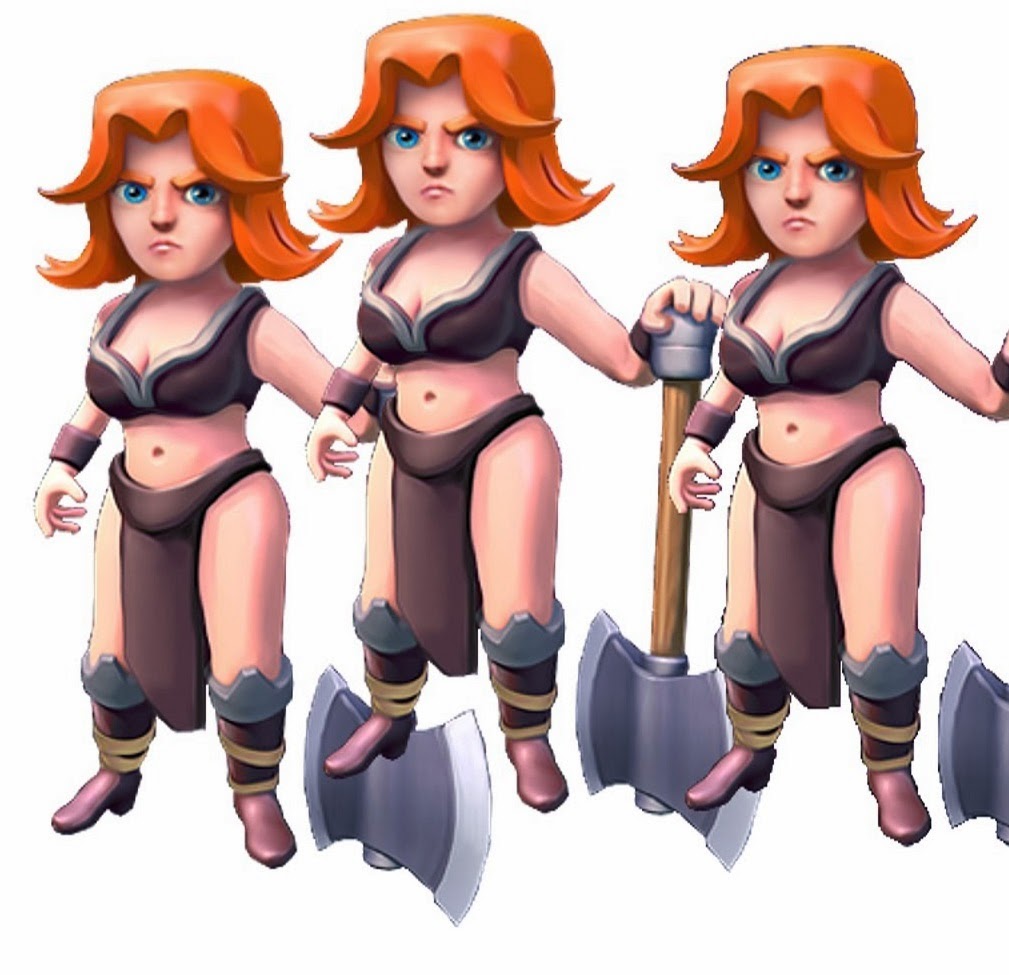 Clash of Clans Valkyrie 