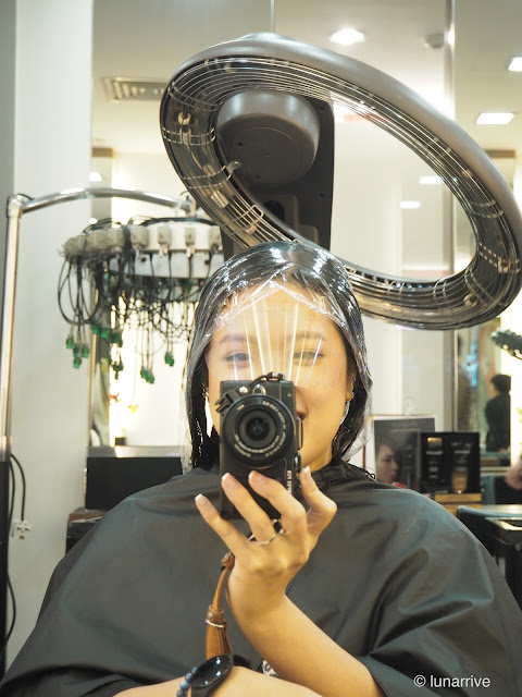 Volume Rebonding Review with The Scene at Raffles City Lunarrive Singapore Lifestyle Blog
