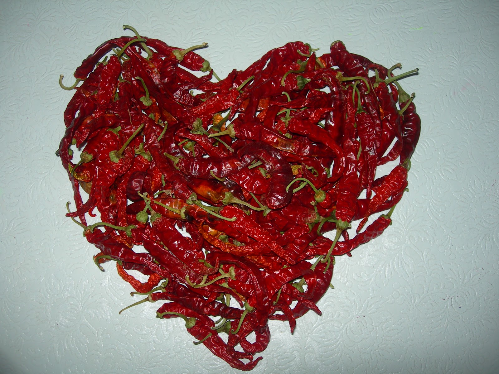 "Goodness in the Garden" Cayenne Peppers... heart healthy veggies!