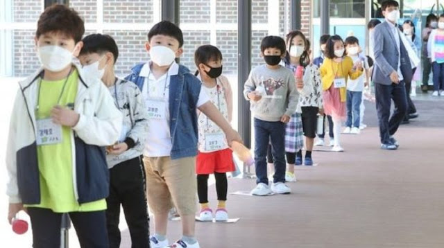 Virus Corona: Beberapa Hari Dibuka, Ratusan Sekolah Di Korea Selatan Harus Ditutup Lagi Karena Lonjakan Kasus