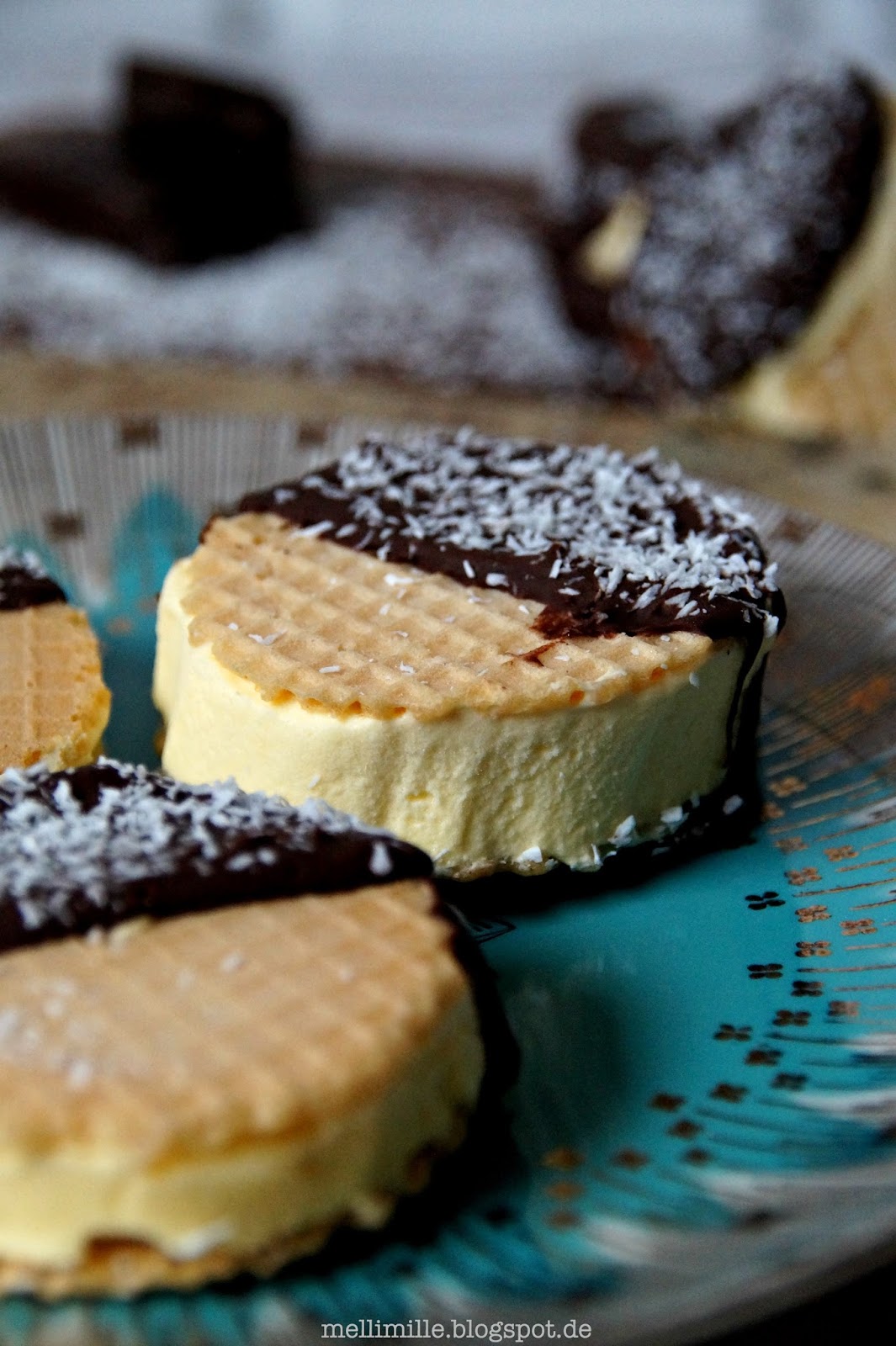 mellimille: Baby, it's icecream-cold outside ..... Mango-Eiscreme-Sandwich mellimille: Baby, it's icecream-cold outside ..... Mango-Eiscreme-Sandwich