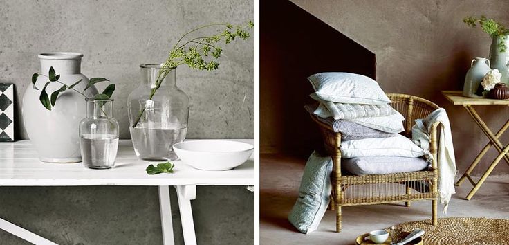 Decoración · Acabado cemento en paredes