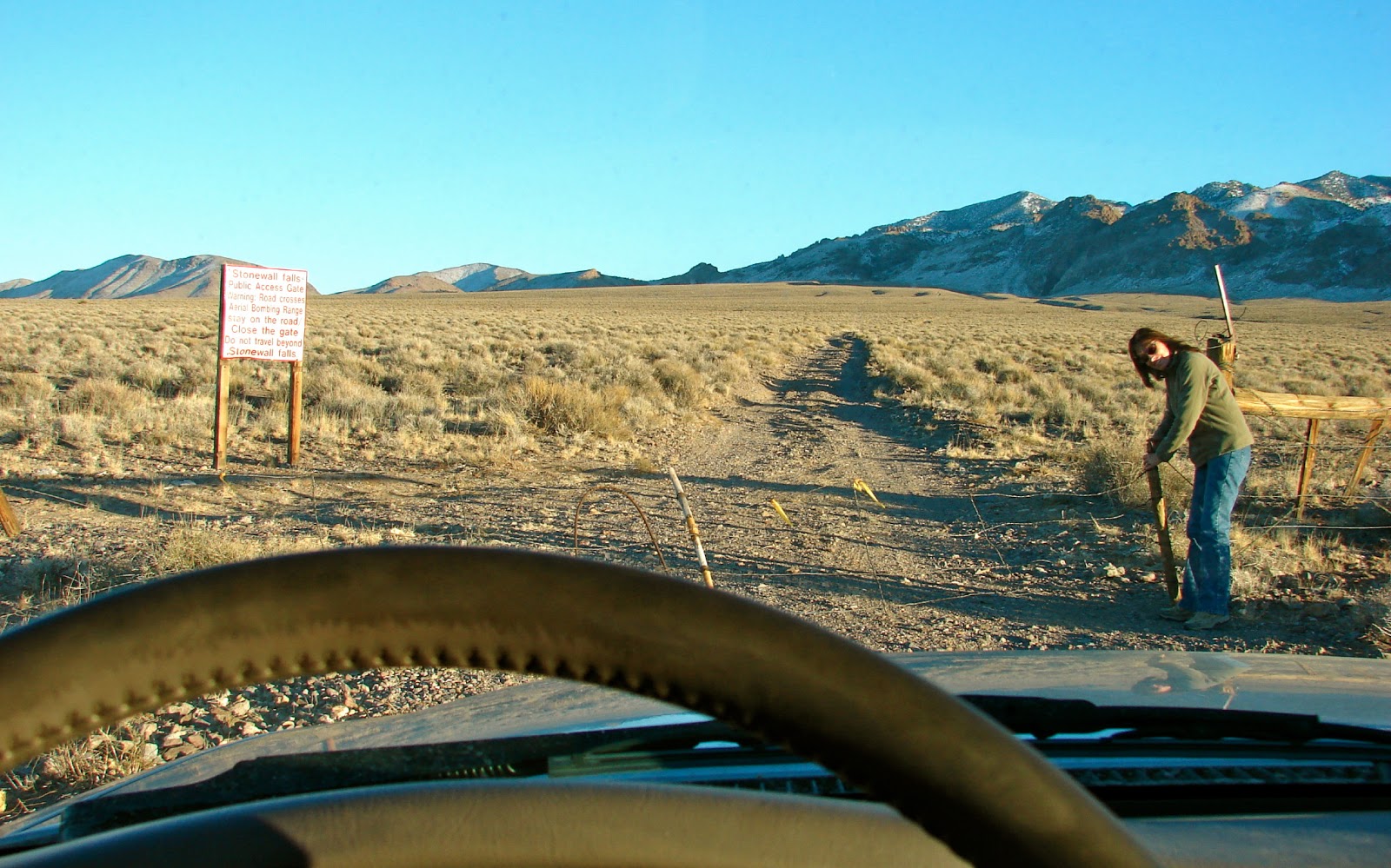 Our Four Wheel Camper: Stonewall Falls, Nevada - &ldquo;the air was still and
