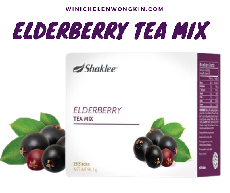 Keistimewaan dan Kelebihan Elderberry Tea Mix Shaklee | Winichelen Wongkin