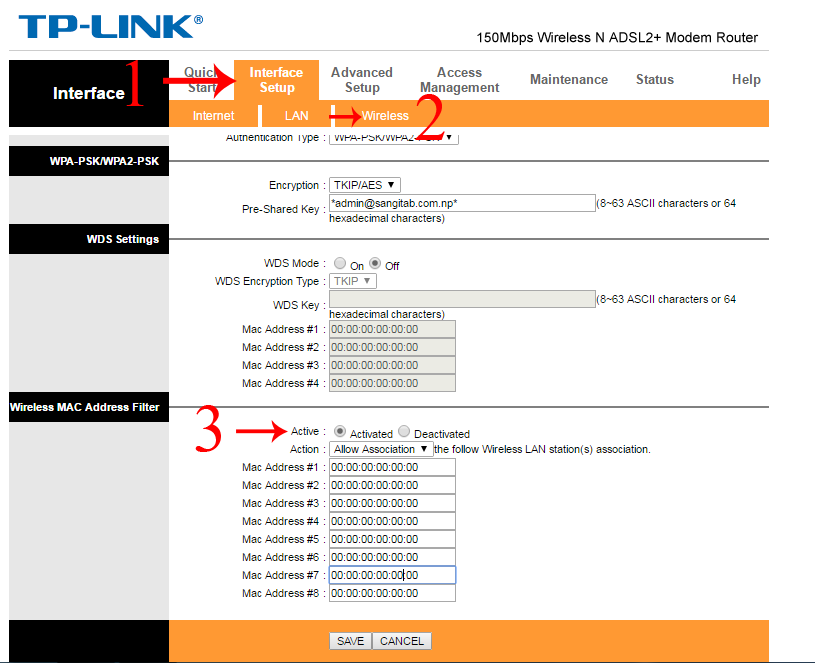 tp link how to check mac address
