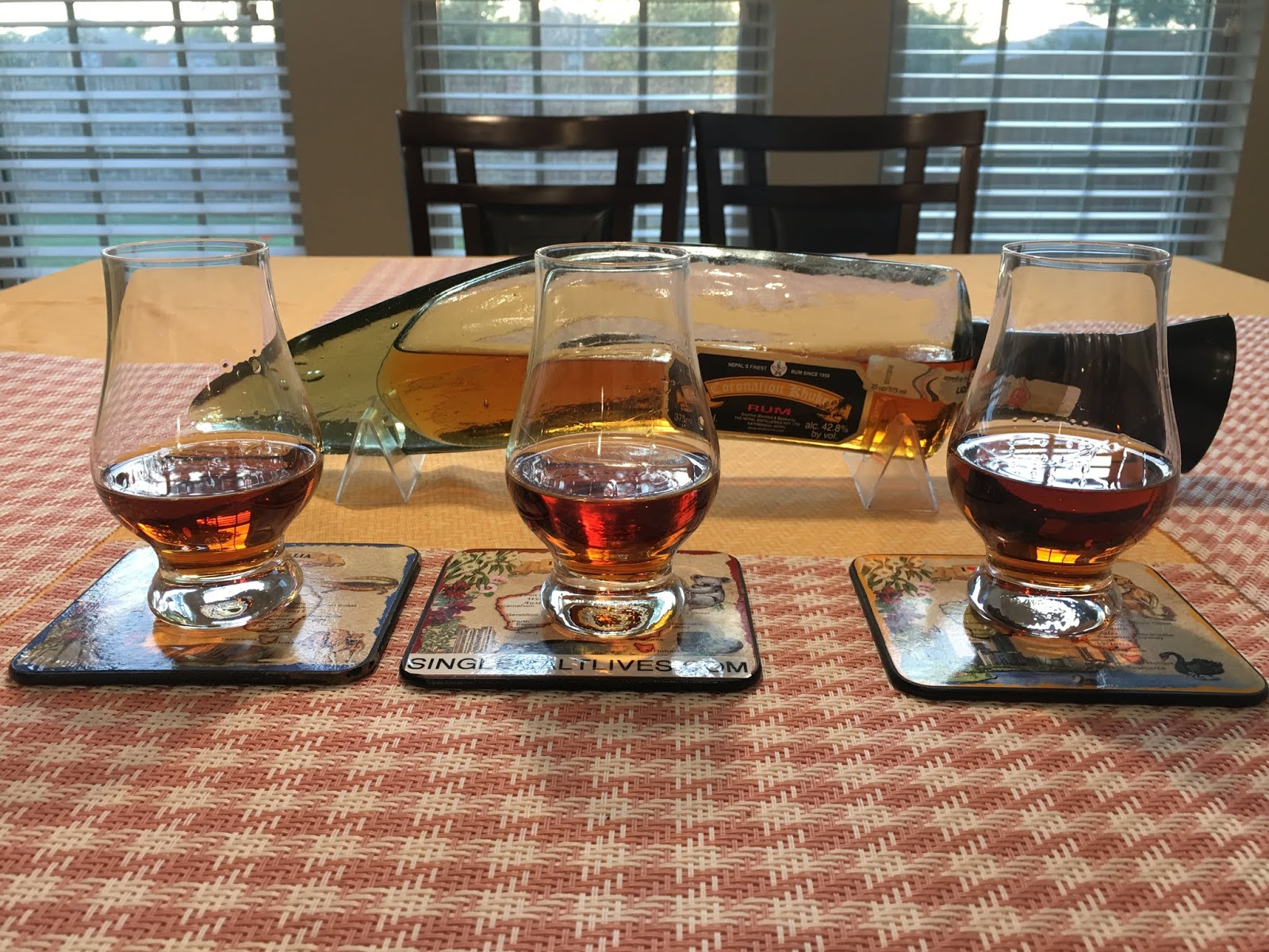 Coronation Khukuri Rum from Nepal