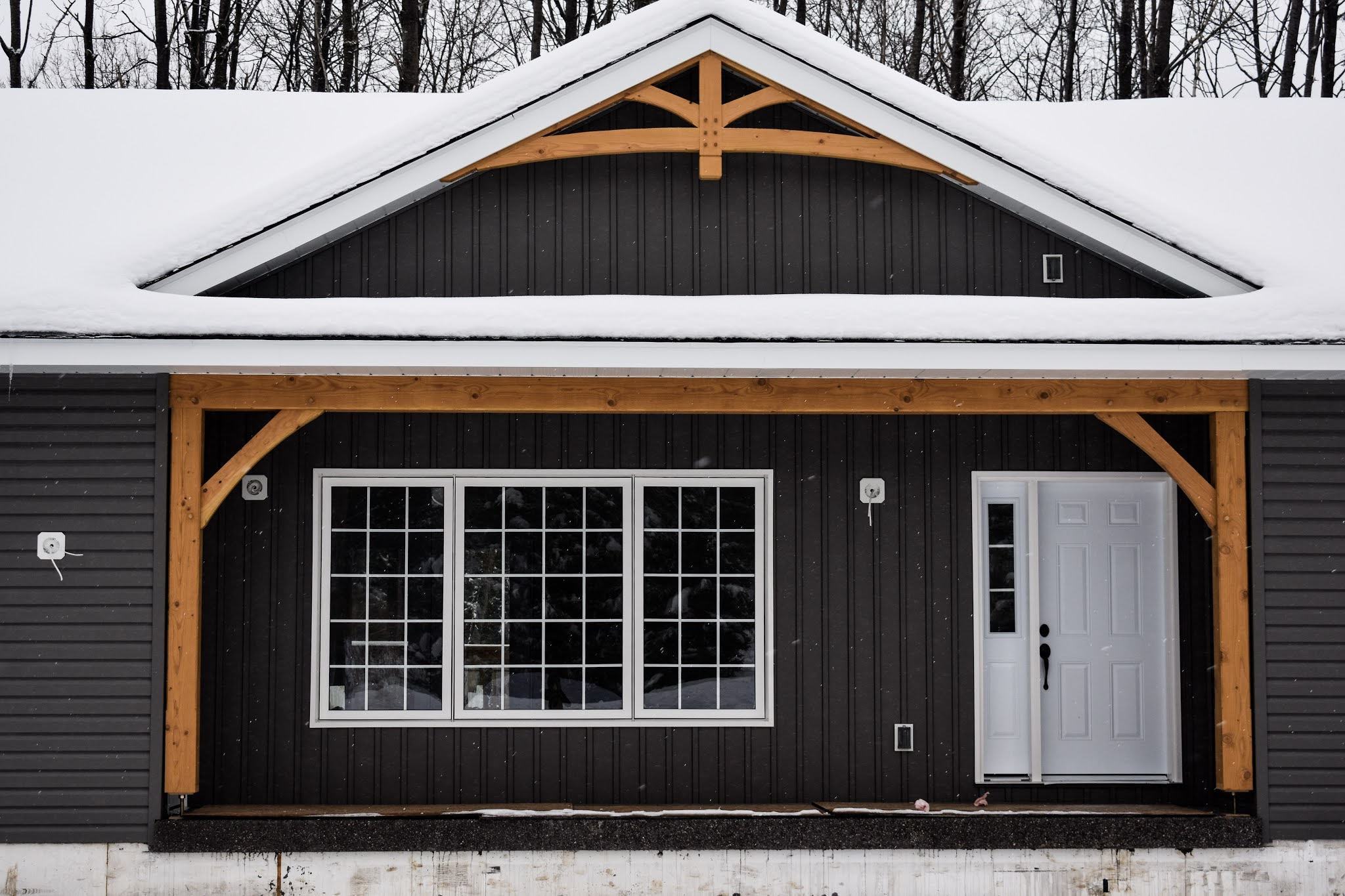 Timber Truss and Porch Detail Hillier Timberworks