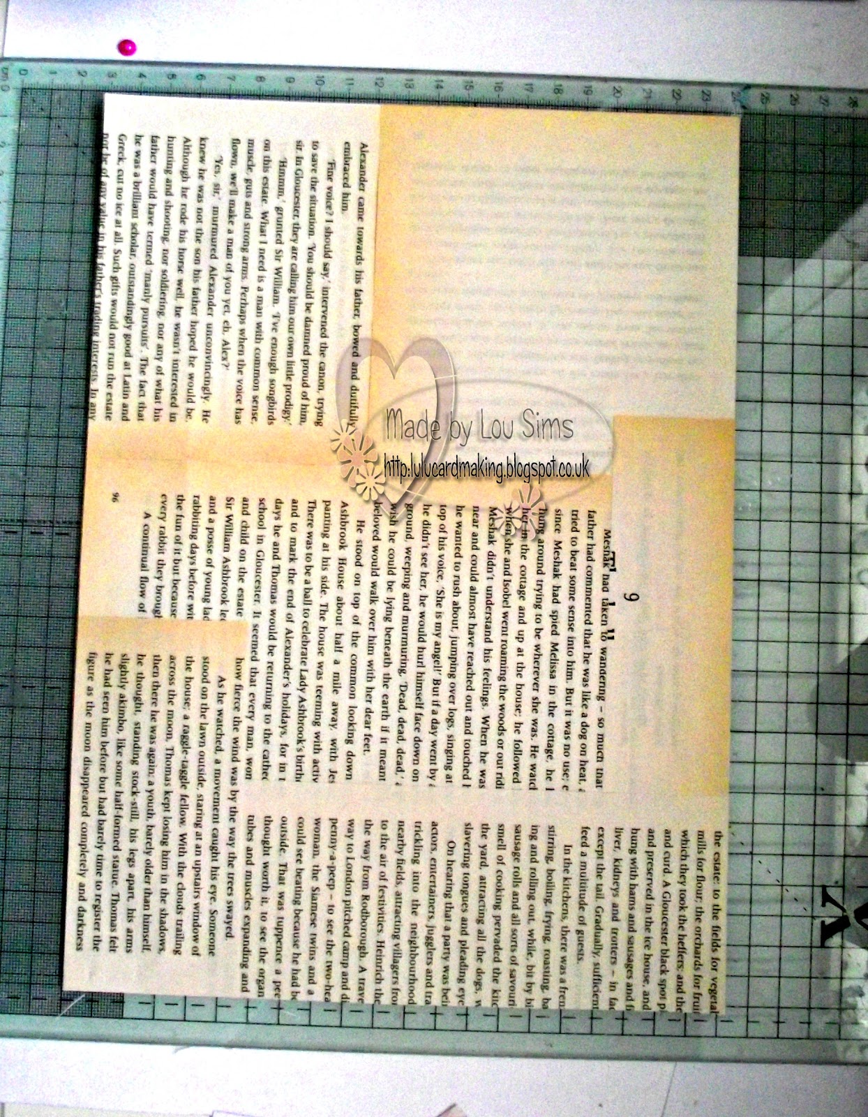 Printing on to book pages